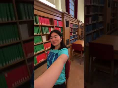 Alone in the library core #studymotivation