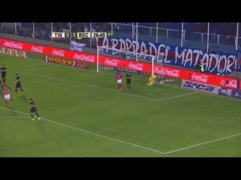 Píriz lo tuvo de cabeza. Tigre 0 - Boca 0. Fecha 10. Primera División 2016.