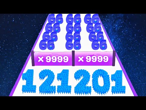 Number Master vs Crowd Number Run 3D - All Levels Gameplay Android,iOS (New UPDATE)
