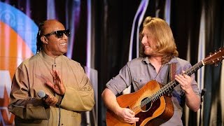 Stevie Wonder Surprises Grayson Erhard Onstage & Sings with Him