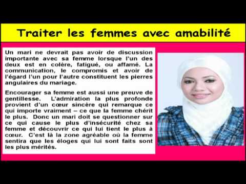 comment traiter avec les femmes