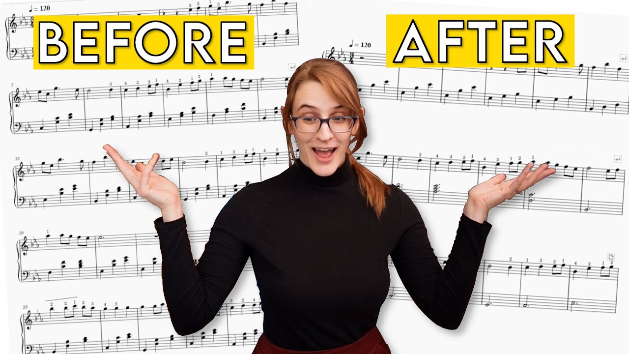 Bought sheet music that’s too hard? Let’s make it playable.