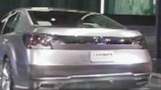 preview picture of video 'Detroit 2009: Subaru Legacy concept  japońskie dziedzictwo'