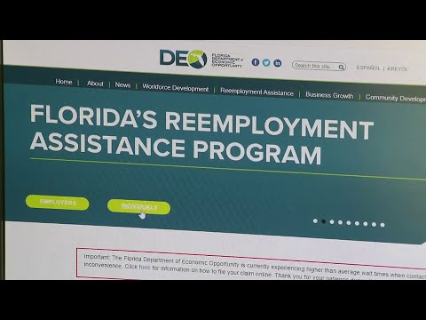 State of Florida makes applying for unemployment...