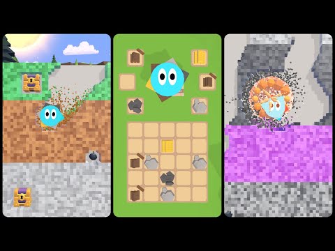 Dig Merge Deeper Game Android Gameplay