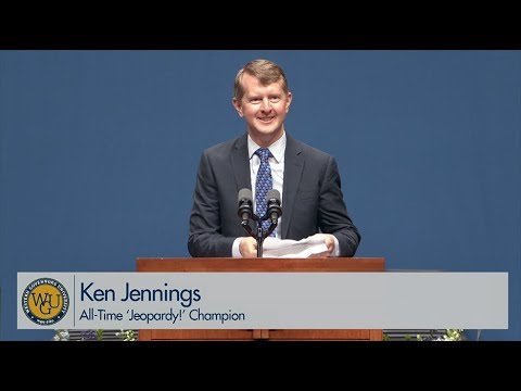 WGU 2019 Salt Lake City Master's Commencement Address from Ken Jennings
