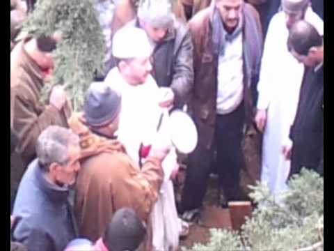 جنازة الشيخ أبوبكر قماس (خماس) و قد توفي في فرنسا بعد مرض عضال