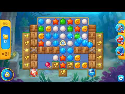 Fishdom level 4501 🐠 Playrix HD
