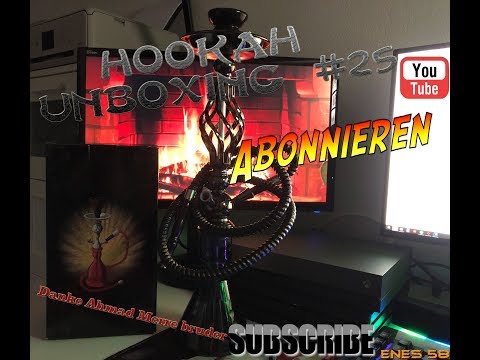 [ DANKE AHMAD MERRE [ SHISHA UNBOXING #25 ] GERMAN