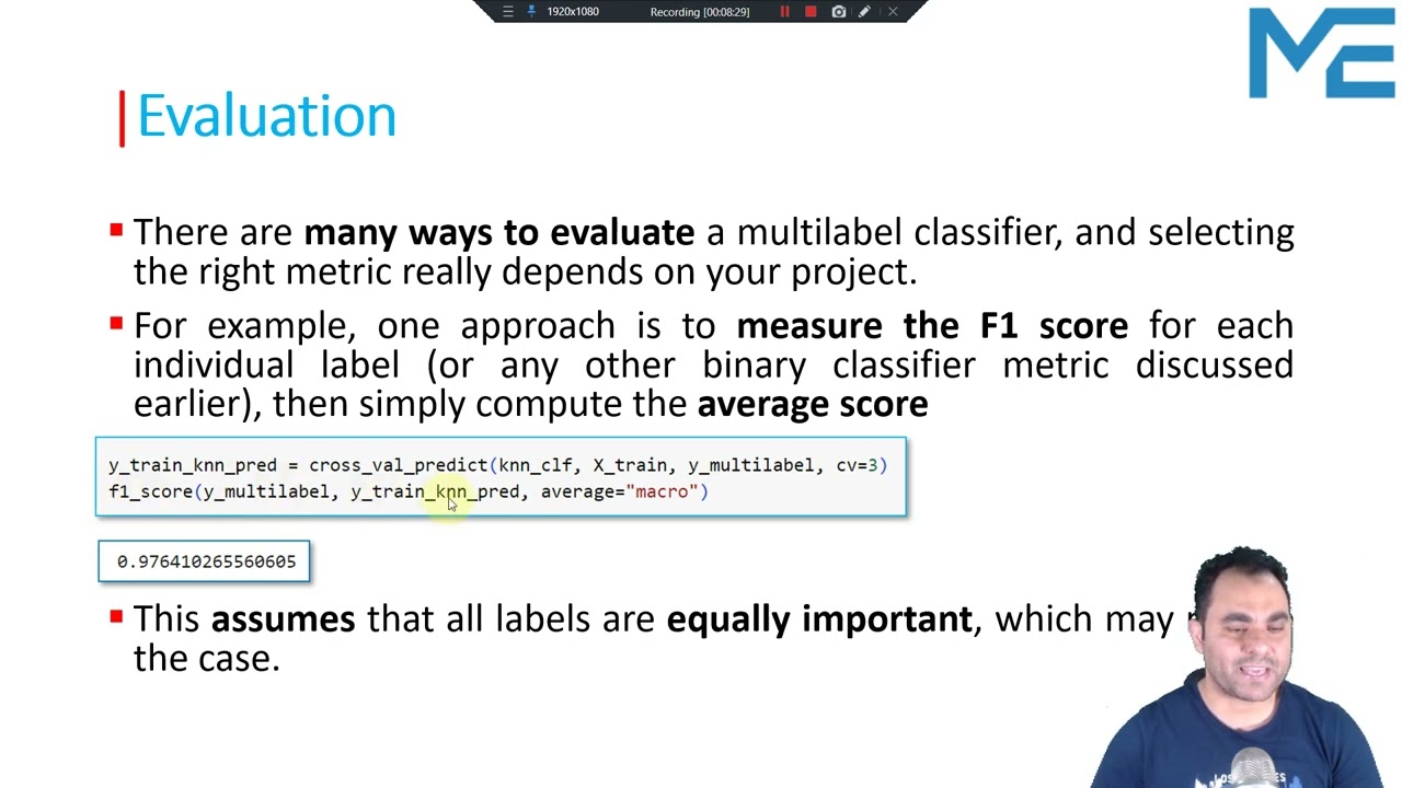 Lecture 44: MultiLabel Classification