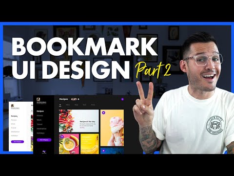Design a Bookmark App UI | Part 2