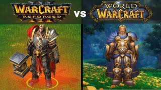 Игроки в недоумении от сравнения Warcraft 3: Reforged и World of Warcraft