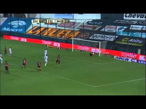Gol de Rescaldani. Quilmes 2 Colón 4. Fecha 2. Primera División 2016