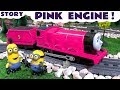 Thomas And Friends Toy Trains Pink Engine Story With Funny Minions