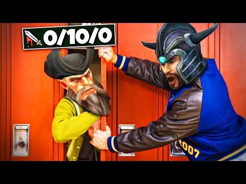 C'EST CE QUE JE FAIS AUX JOUEURS DE GANGPLANK ! (C'EST DE LA CYBERHARCÈLEMENT)