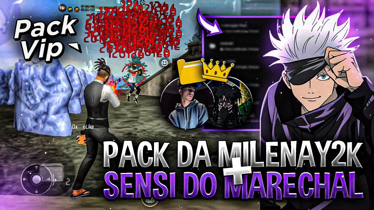 Saiu! 📂 PACK da MILENAY2K - MILY SENSI + SENSI MOB DO MARECHAL 12.0 ATUALIZADOS  (Android e iPhone)📲
