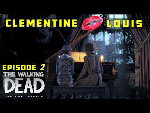 Clementine Kisses Louis – The Walking Dead: Final Season Episode 2 (Clementine Louis Romance)