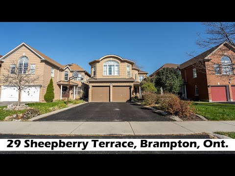 29 Sheepberry Terrace Brampton - Detached Home for Sale