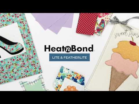 How to Use ThermOWeb's HeatnBond Lite And Featherlite Fusible Adhesive