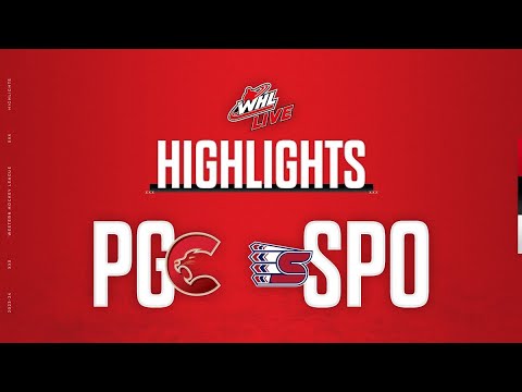 Prince George Cougars at Spokane Chiefs 1/26 | WHL Highlights 2023-24