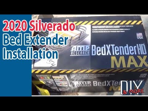 AMP Research BED Extender Installation on 2020 SILVERADO Trailboss