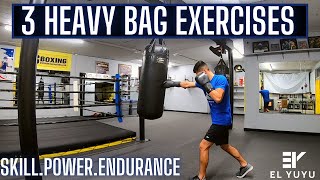 Heavy Bag Exercises For Boxing | Skill, Power, Endurance, Conditioning