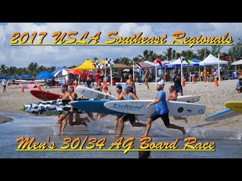 2017 USLA Southeast Regionals / Men's  30/34 Age Group Board Race