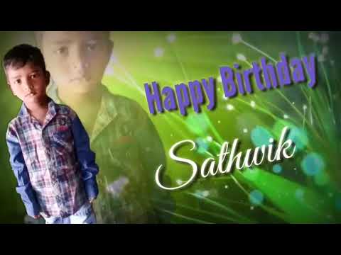 Sathwik birthday wishes