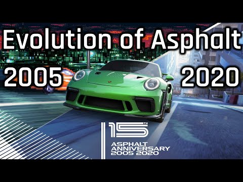 Evolution of Asphalt Games - Asphalt 1 (Urban GT) to Asphalt 9 : Legends | 15 Years Of Asphalt Games