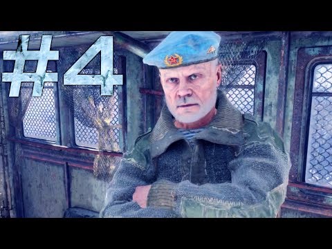 METRO EXODUS Walkthrough XBOX ONE X Gameplay Part 4 - BANDITS!
