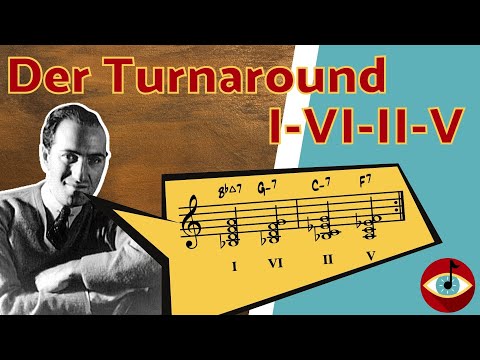 The JAZZ TURNAROUND - The I-VI-II-V connection explained in 7 minutes!