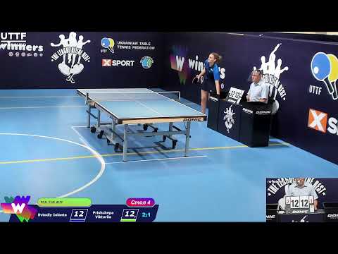 Prishchepa Viktoriia vs Evtodiy Iolanta League of Best Table Tennis 13:00 04.10.2020