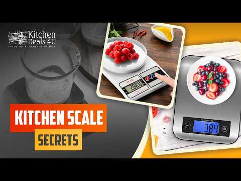 The Ultimate Kitchen Scale Guide: Why WEIGHING Ingredients TRANSFORMS Your Cooking Results 🧪 | KD4U