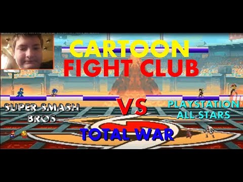 Super Smash Bros VS PlayStation All-Stars (Nintendo VS Sony) | CARTOON FIGHT CLUB EP 201 Reaction!!!