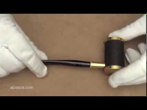 pipa Tsuge Metal Tankard Yoroi Gold - smoking pipe 218