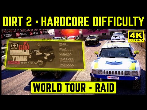 DIRT 2 - WORLD TOUR RAID - HARDCORE DIFFICULTY - 4K