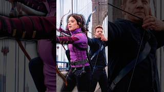 Kate Bishop & Hawkeye Team Up Against The TrackSuit Mafia #hawkeye #avengers #mcu #ytshorts #short