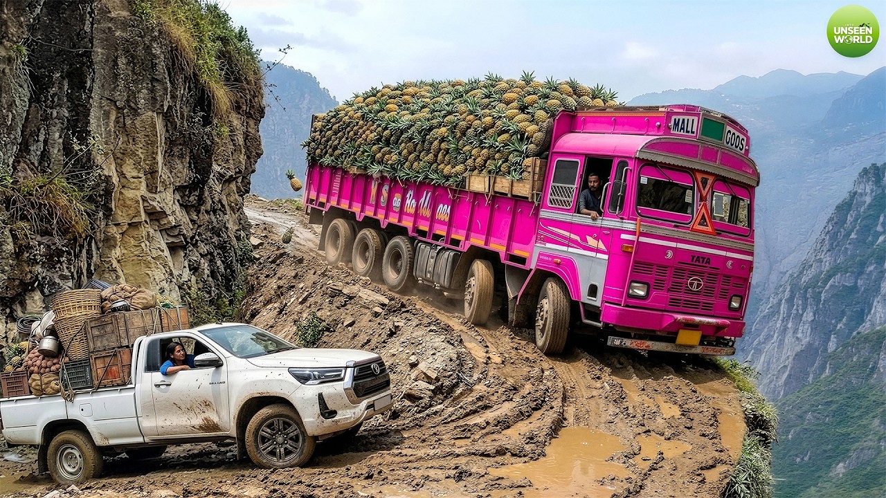 Impossible Places | World's Most Dangerous Roads Dare You to Driving On | 4K Travel Documentary