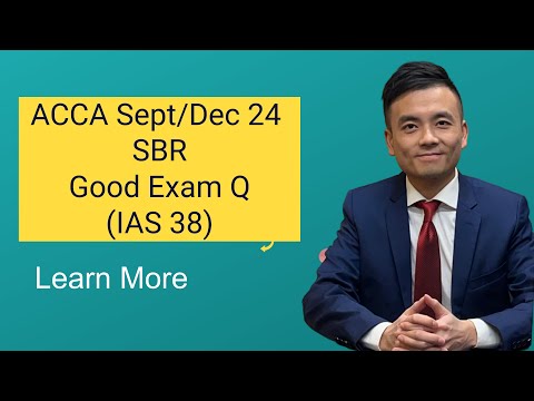 ACCA Dec 2024 Strategic Business Reporting SBR Typical Exam Question (IAS 38)