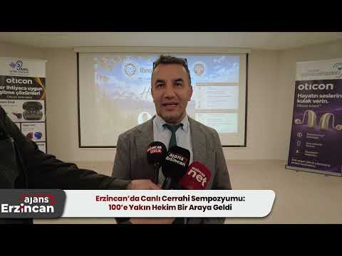 Erzincan’da Canlı Cerrahi Sempozyumu 100’e Yakın Hekim Bir Araya Geldi