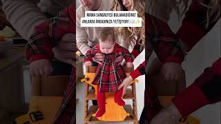 Dışarıda mama sandalyesi arama derdine son! 👶🏻🍽️ #anne #bebek #annelik #ebeveyn