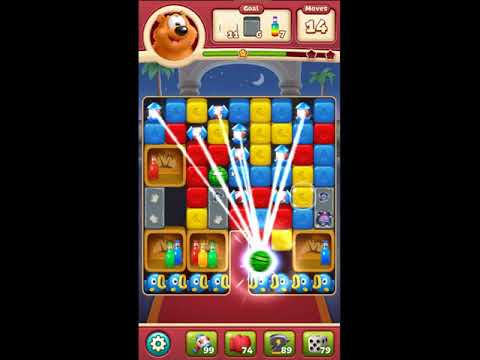 Toon Blast Level 3419 - NO BOOSTERS 🐻🐺🐱 | SKILLGAMING ✔️