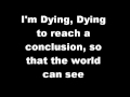 Dying- Five For Fighting(LYRICS)