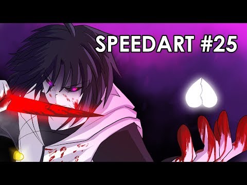 SPEEDART #25  - XTALE FRISK - TIMELINE IV [Jakeiartwork]