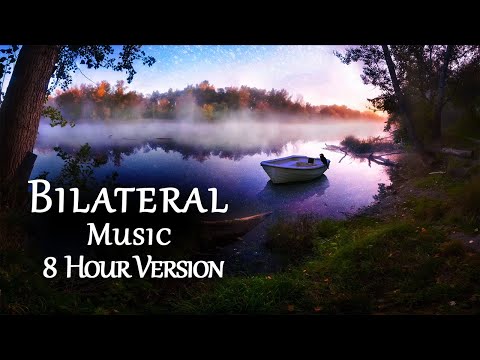 Relaxing Bilateral Stim Music | 8 Hours for Anxiety, Stress, PTSD, Sleep 🎧 A Drop in Time