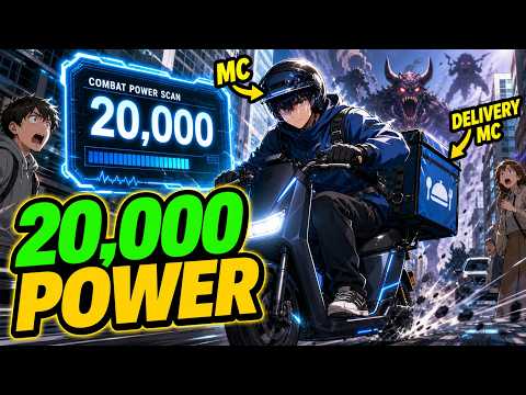 I awakened 20,000 combat power, then went back to delivering food.#anime #manhwa