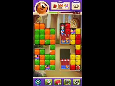 Toon Blast Level 7674 - NO BOOSTERS 🐻🐺🐱 | SKILLGAMING ✔️