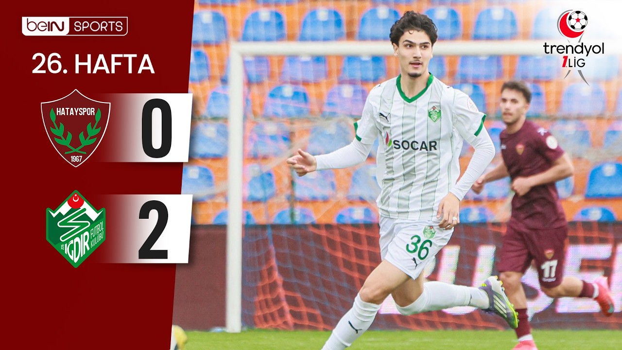 Hatayspor vs Iğdır FK Highlights