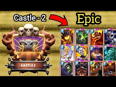Trolling Opponents In Castle 2 With All Epic In One Deck! Castle Crush