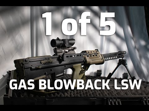 Rare: Gas Blowback L86 LSW Airsoft